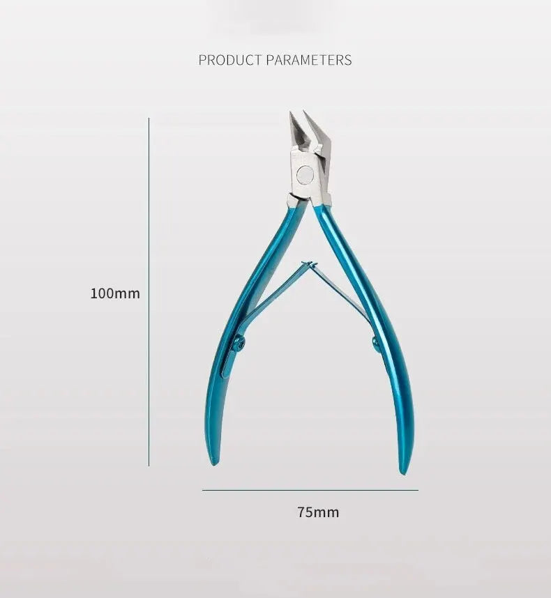 MediVera | Nail clippers for ingrown & thick toenails | Professional stainless steel nail clipper | Precision forceps for foot care & podiatry