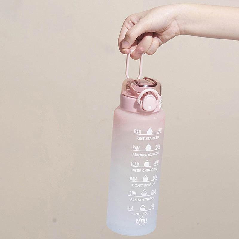 GoalHydrate Bottle - Motivation Water Bottle for Daily Use