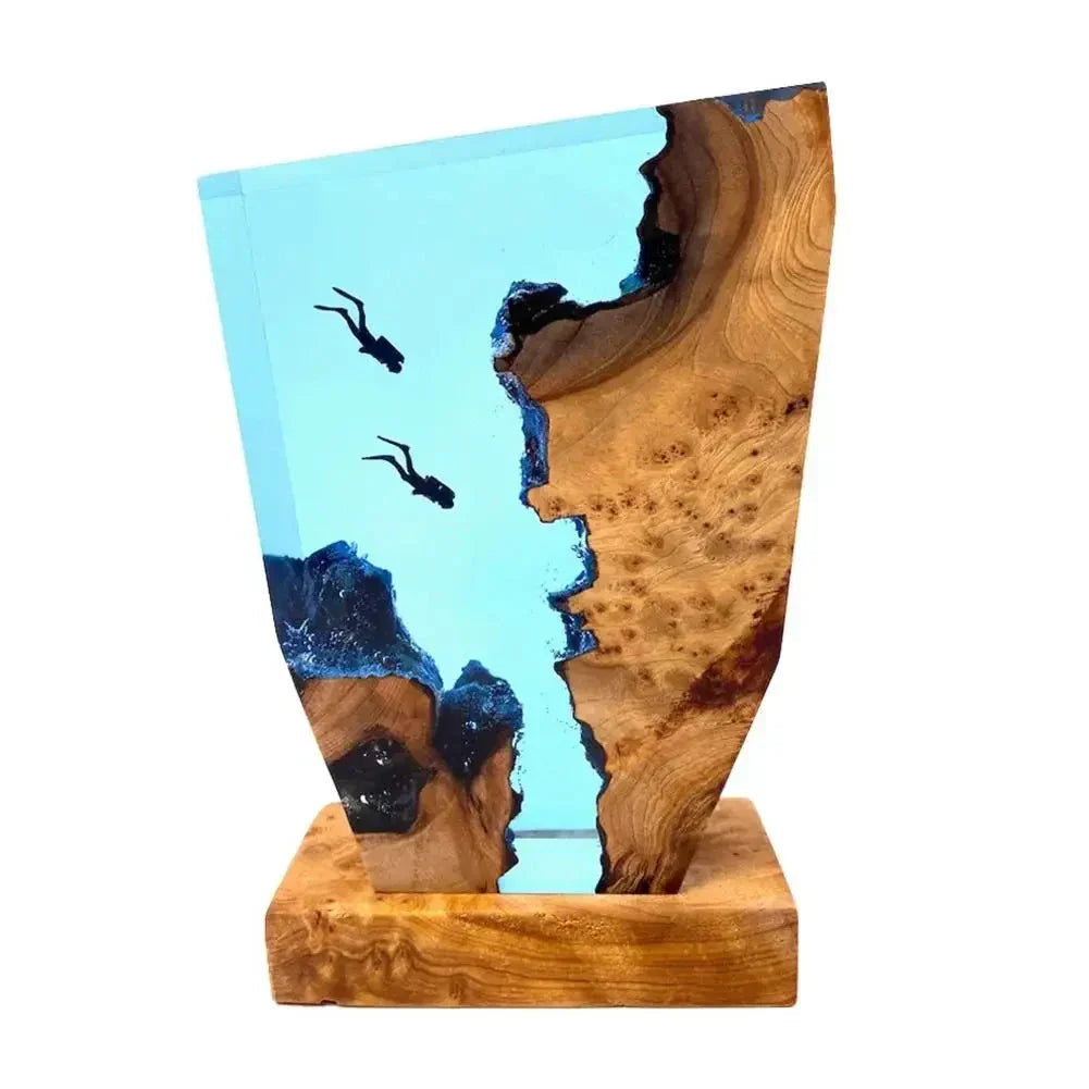 OceanDepths | Ocean Karst Diver Table Lamp