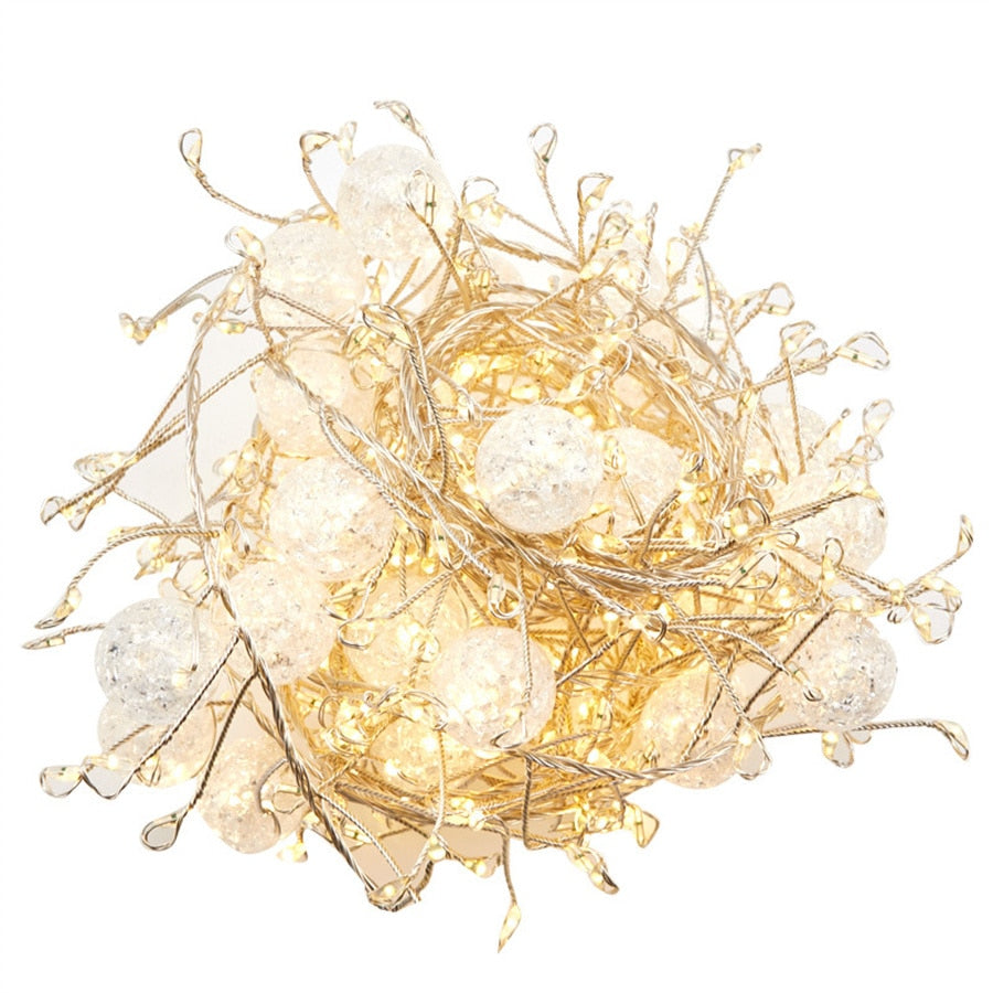 Fireworks Fairies Twinkle Cluster String Light