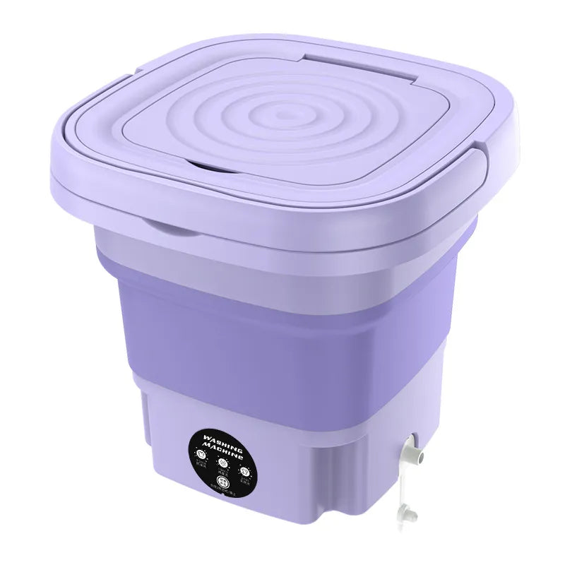 8L Portable Mini Folding Washing Machine