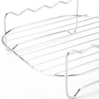 Grillessa BBQ Set | Stainless Steel Skewers & Rack | For Grill, Air Fryer & Oven