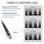 LED rechargeable neck lamp with 3 modes