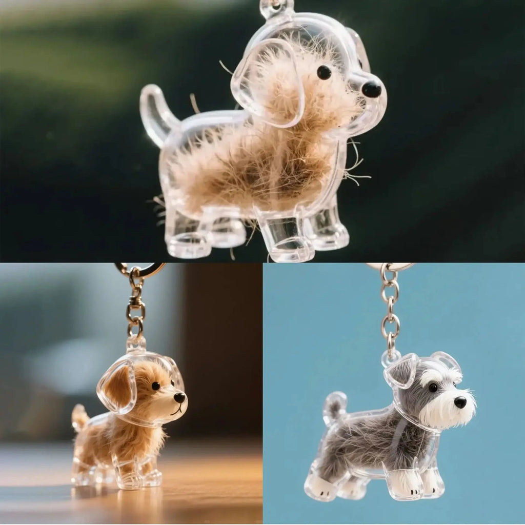 Transparent fur memory tag
