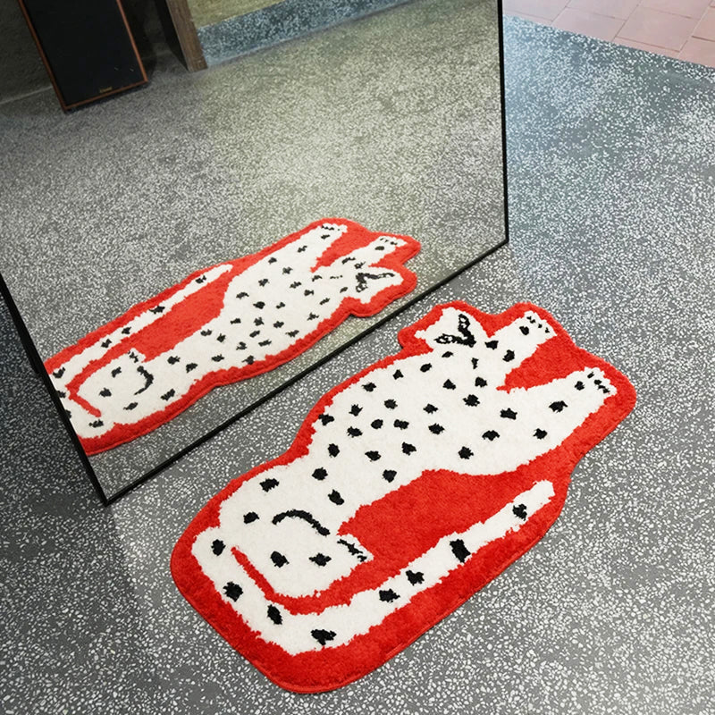 Tufting Leopard Rug