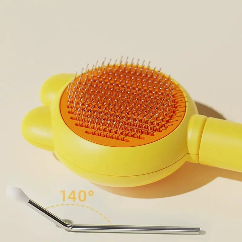 One Click Hair Removal Pet Grooming Brush