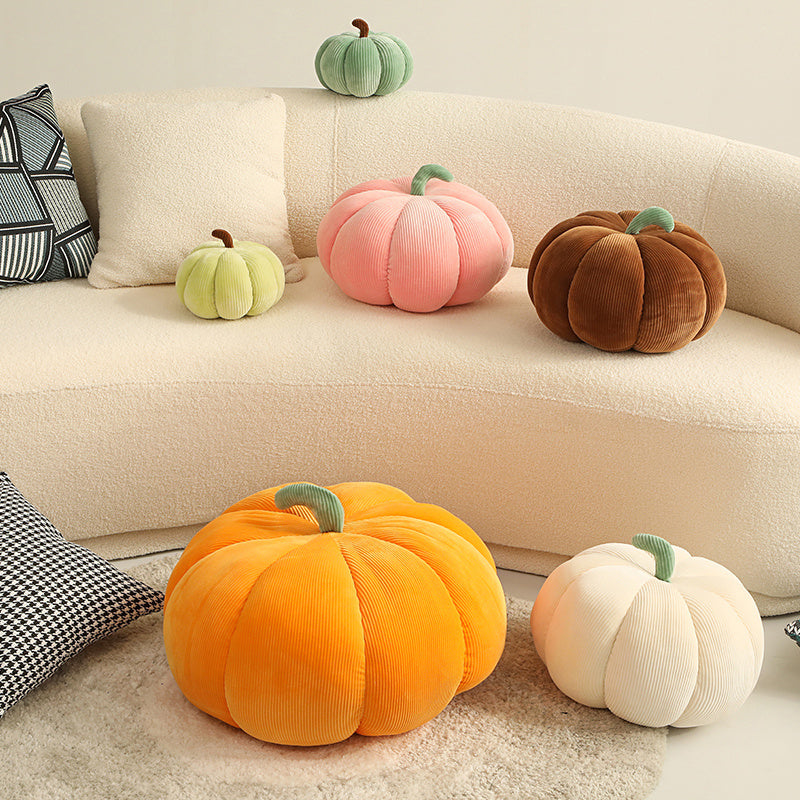 Fluffy Pumpkin Cushion