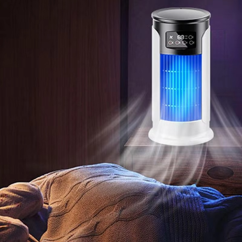 Portable Air Conditioner Fan with Timer and 10 oz Water Tank for Quiet Room Cooling