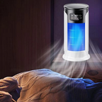 Portable Air Conditioner Fan with Timer and 10 oz Water Tank for Quiet Room Cooling