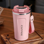 Stainless Steel Thermo Mug with Intelligent Temperature Display – TempMate
