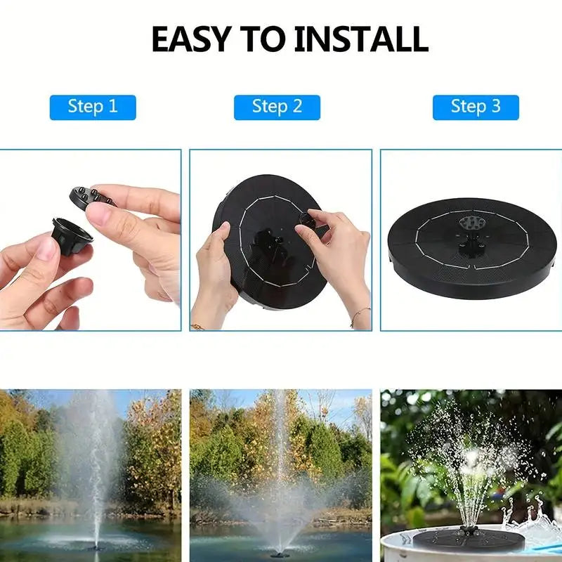 Floating Solar Fountain