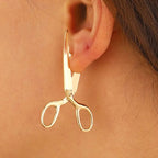 Scissor Design Artisan Earrings