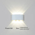 Modern lighting, indoor or outdoor: The versatile LED wall lamp