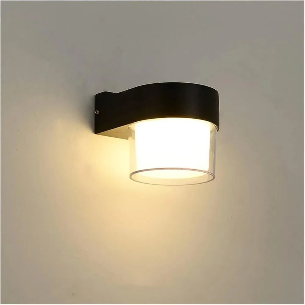 AuroBeam LED Outdoor Wall Light | Waterproof IP65 | Modern Design for Balcony, Garden & Entrance | 9W / 18W