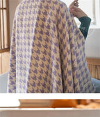 HoundLuxe Vintage Houndstooth Cotton Face Cloth