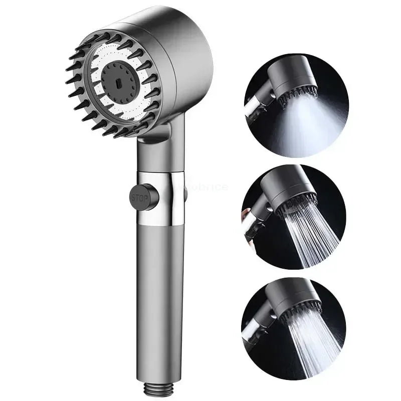 Skin Care Filter Showerhead – 3 Modes | Water Saving & Nourishing