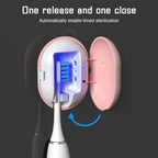 UV Disinfection Rechargeable Portable Toothbrush Sanitizer Box