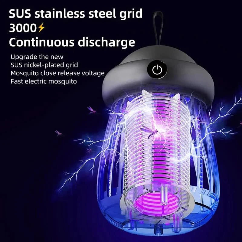 Mosquito killer with UV light & 3000V shock effect