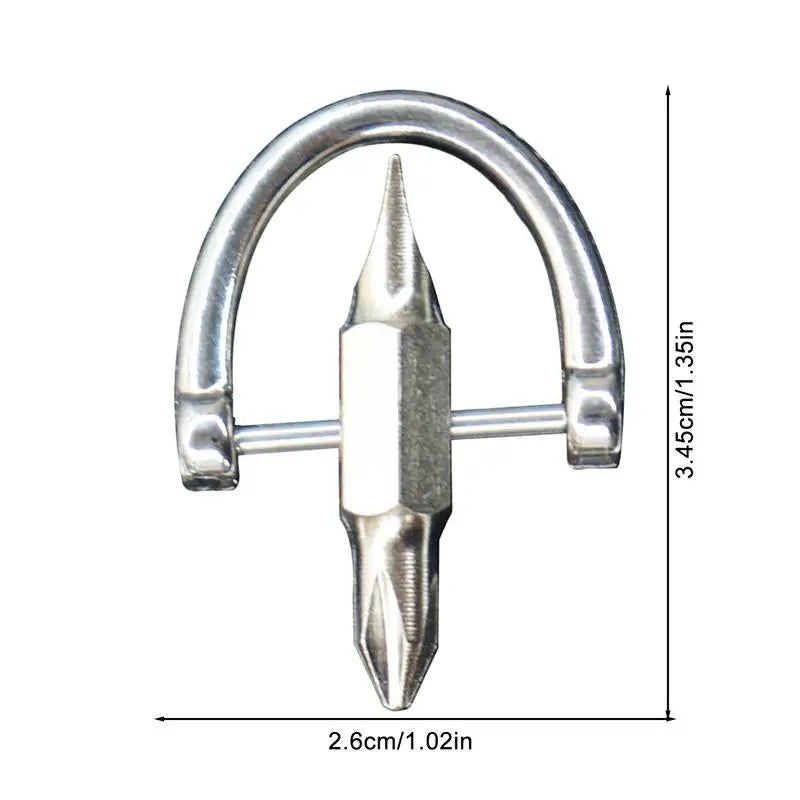 Easy Repair Keychain Screwdriver Tool