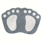 Luxurious Ultra-Fine Fiber Bathroom Mat, Super Absorbent and Non-Slip