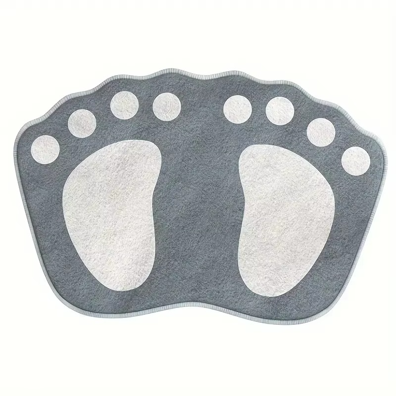Luxurious Ultra-Fine Fiber Bathroom Mat, Super Absorbent and Non-Slip