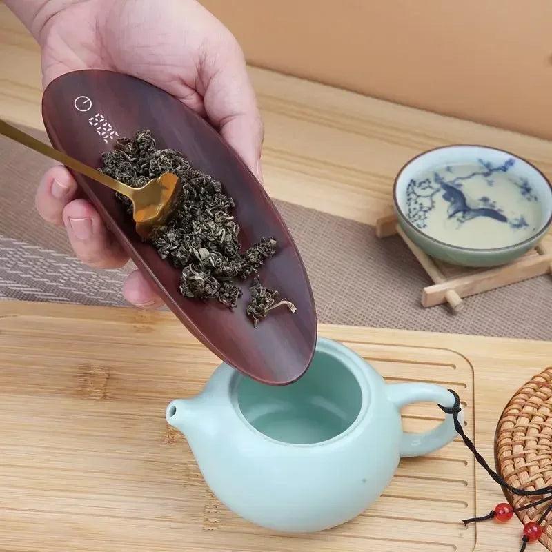 Mini precision digital scale for tea, herbs, and spices