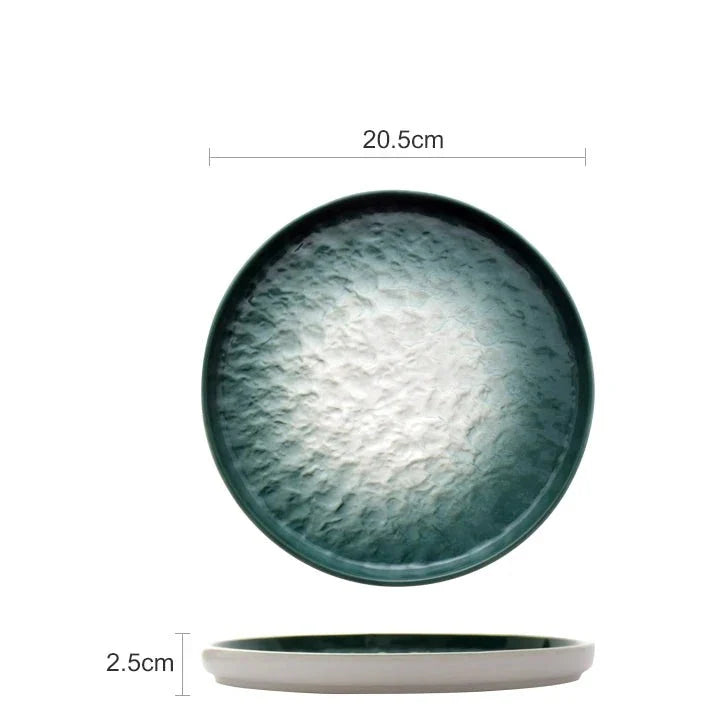 Emerald Gradient Plate