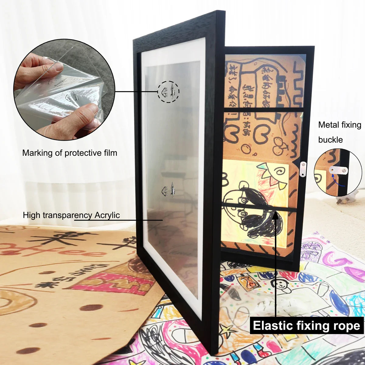 Wall Magnetic Display Frame