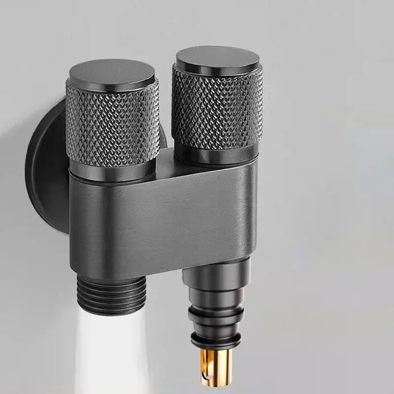 Dual Flow Pro – 2-in-1 Wall faucet for toilet and washing machine