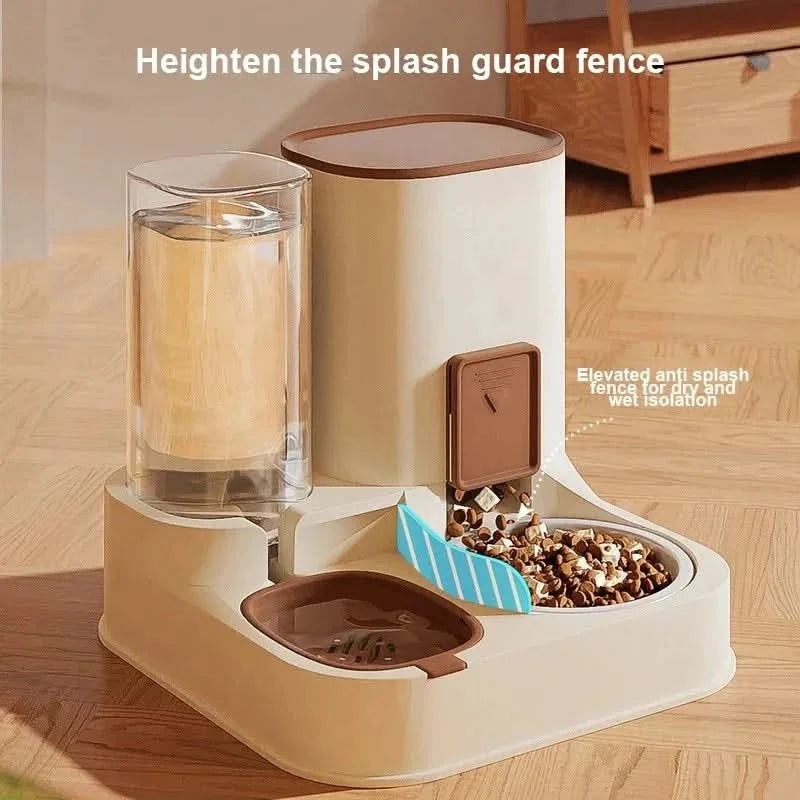 Automatic Food & Water Dispenser for Pets