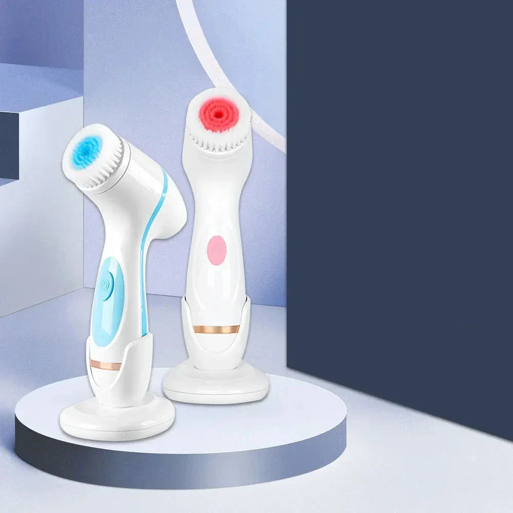 Facial Cleanser VisoPure 3-in-1 | Sonic Technology | Deep Cleaning & Massage | Rechargeable & Waterproof