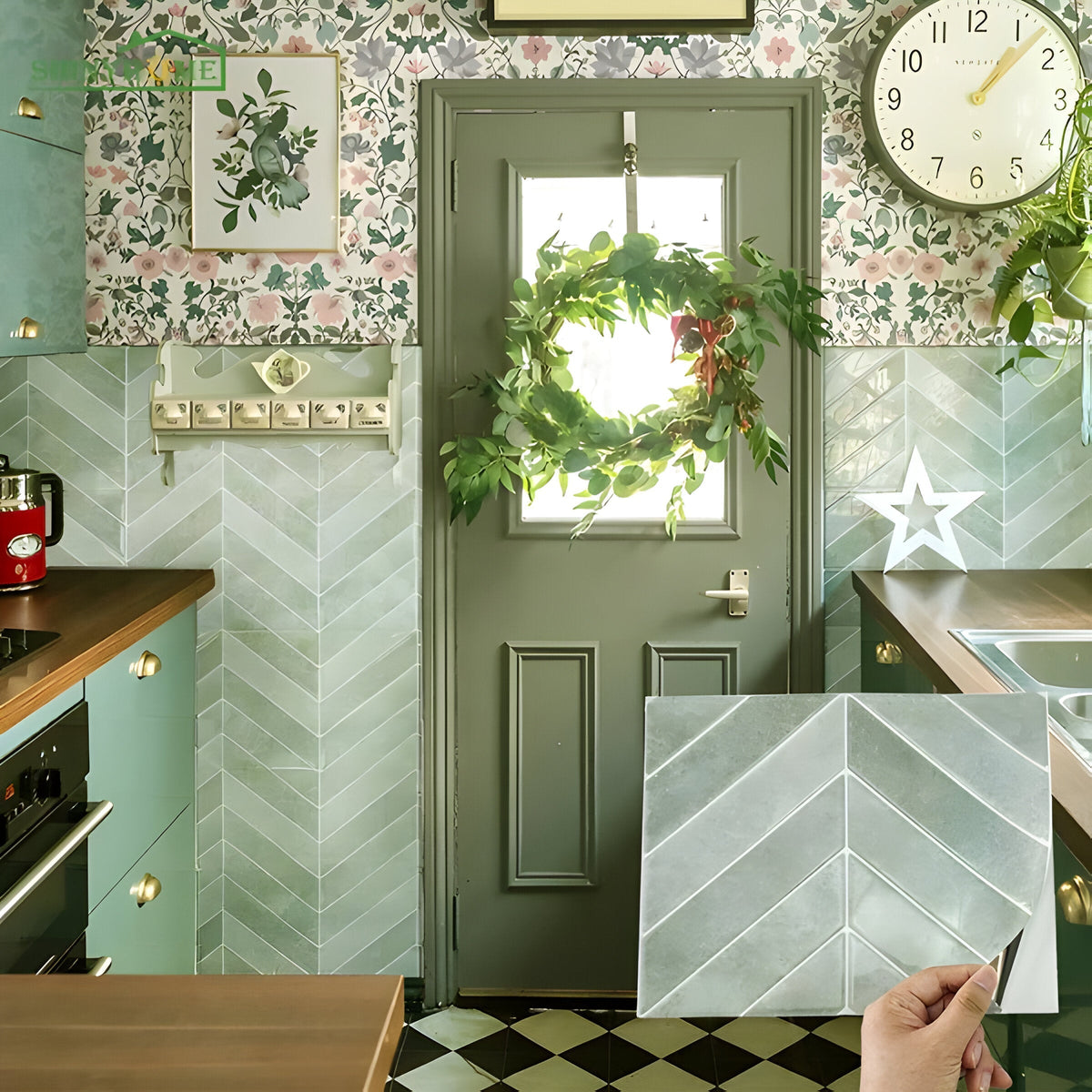 Wall Magic 3D Wall Tiles Self-Adhesive | Without Drilling & Waterproof | Modern Design