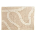 Plush Area Rug with Non-Slip Backing for Bedroom or Living Room