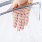 HangFold Laundry Basket | Wall-mounted & Foldable | Breathable & Portable | 30×18×40 cm