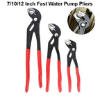 Easy Adjustable V-Jaw Tongue Water Pump Plier