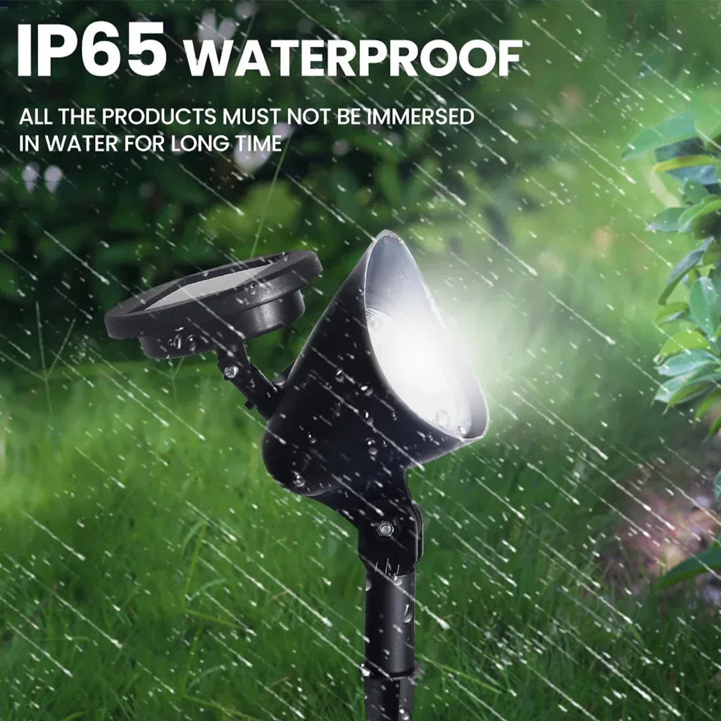 Solar-spotlight LumiFokus | LED garden spotlight | IP65 waterproof | For trees, paths & landscape lighting