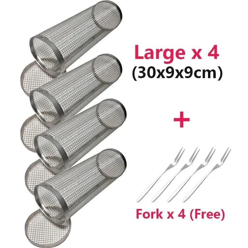 stainless steel for even cooking