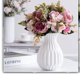 Modern elegant flower vases