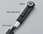 FlexiJet Black extendable kitchen faucet
