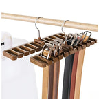 Stylao Belt & Scarf Organizer | Rotatable & Space Saving | Multifunctional for Accessories