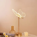 Butterfly LED Table Lamp in Retro Design - Decorative Desk Lamp for Living Room, Bedroom & Office