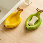 Creative Ceramic Banana Soap Box