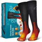 Heated Socks Thermavolt | 3 Heat Levels | With Powerbank | Winter Warm Socks Unisex for Outdoor & Travel