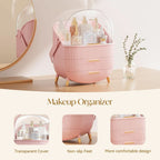 up organiser - Dustproof & waterproof cosmetics box with elegant design