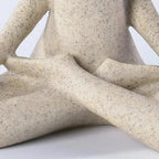 ZenJoy Woman in Yoga Statue – Modern Indoor Decoration Made of Resin