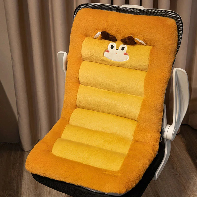 Plush Nest Back Cushion Seat Support Pad