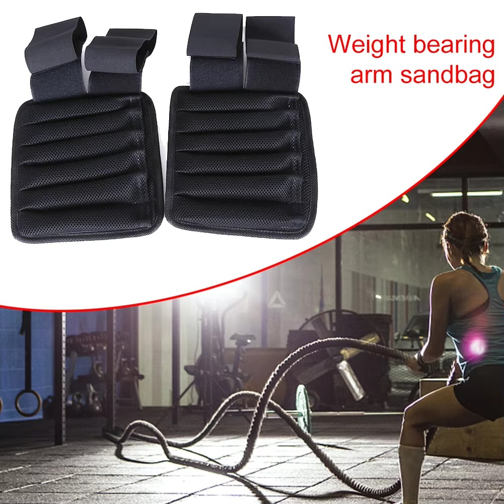 Adjustable Weighted Wristbands for Strength and Fitness Training