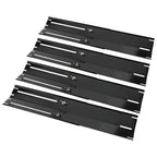 Grill shield Adjustable heat shield for gas grills | Replacement thermal plates made of enamel | 2/4 pair set | Universal adjustable 30–56 cm