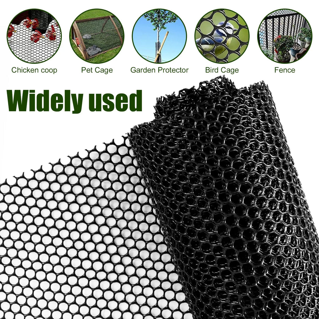 FlexGuard Mesh | Plastic fence net for garden & tree trunk protection | 300 × 40 cm / 600 × 40 cm | Weatherproof & customizable