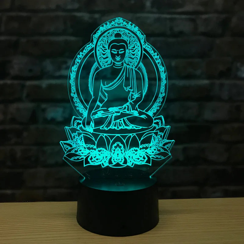 EnlightenGlow - Buddha 3D Lamp